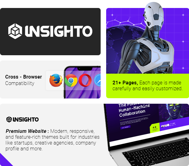 Insighto - AI Agency & Technology Elementor Template Kit